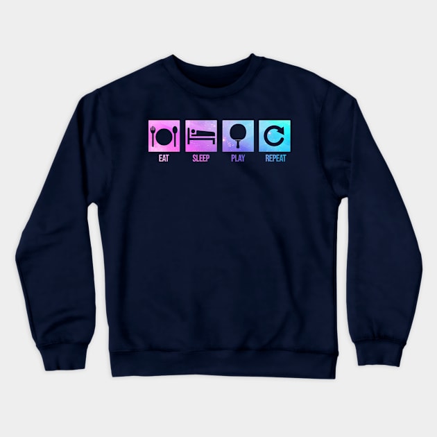 ping pong Crewneck Sweatshirt by Mandala Project